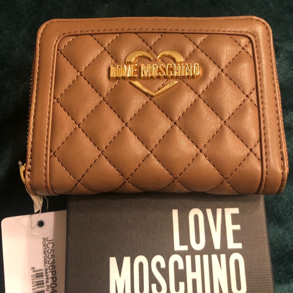 Women’s wallet , Love Moschino, brown